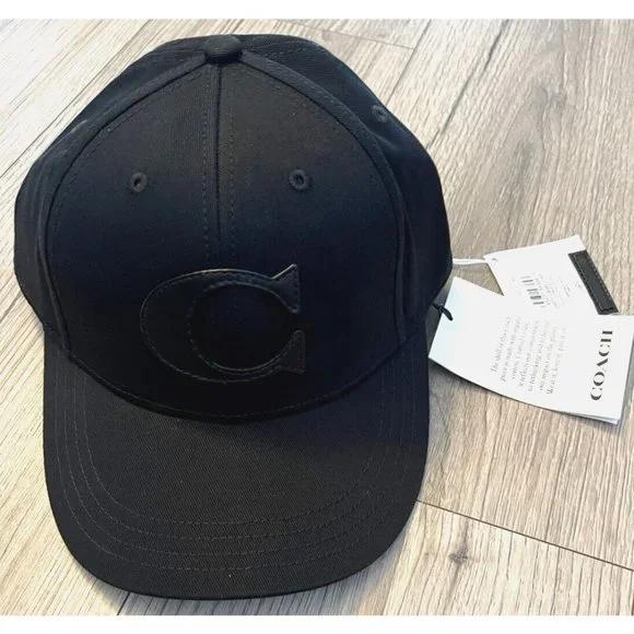 Leather Coach Cap Mens Leather Men's Coach Hats For Sale